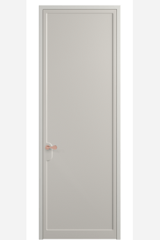 Дверь межкомнатная 7501 МОС. Цвет Матовый облачно-серый. Материал Гладкая эмаль. Коллекция Softform. Картинка.