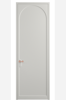 Дверь межкомнатная 7503 МСР. Цвет Матовый серый. Материал Гладкая эмаль. Коллекция Softform. Картинка.