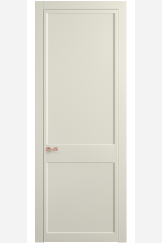 Дверь межкомнатная 7521 ММБ. Цвет Матовый молочно-белый. Материал Гладкая эмаль. Коллекция Softform. Картинка.