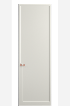 Дверь межкомнатная 7502 МЖМ. Цвет Матовый жемчужный. Материал Гладкая эмаль. Коллекция Softform. Картинка.