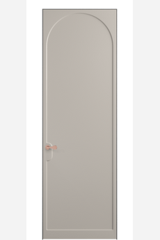 Дверь межкомнатная 7503 МСБЖ. Цвет Матовый светло-бежевый. Материал Гладкая эмаль. Коллекция Softform. Картинка.