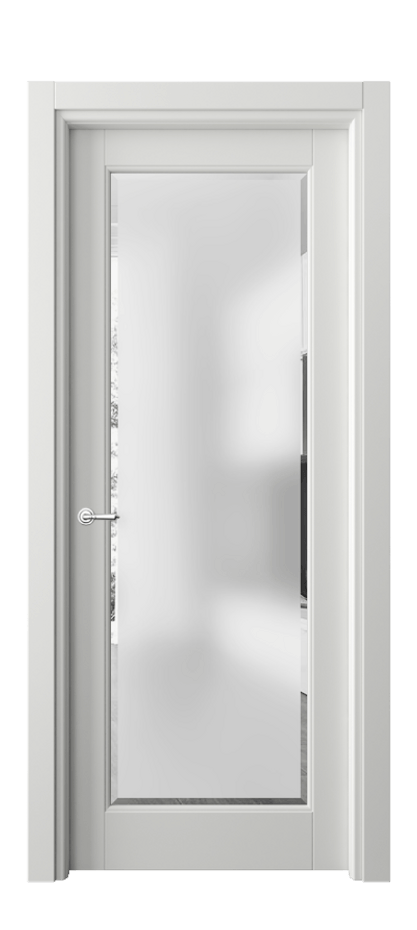 Дверь межкомнатная Тоскана Ромбо 6300 Матовый светло-серый Сатинированное стекло с фацетом Гладкий наличник МССР Цена 96599 ₽ Наличники уже входят в базовый комплект. Фабрика дверей Волховец 8 (800) 551 43 19 Межкомнатная дверь Тоскана Ромбо 6300 Матовый светло-серый Сатинированное стекло с фацетом Цена 96599 ₽ | Volhovec