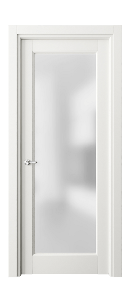 Межкомнатная дверь Тоскана Ромбо 6300 Матовый серый Сатинированное стекло Цена 92299 ₽ | Volhovec