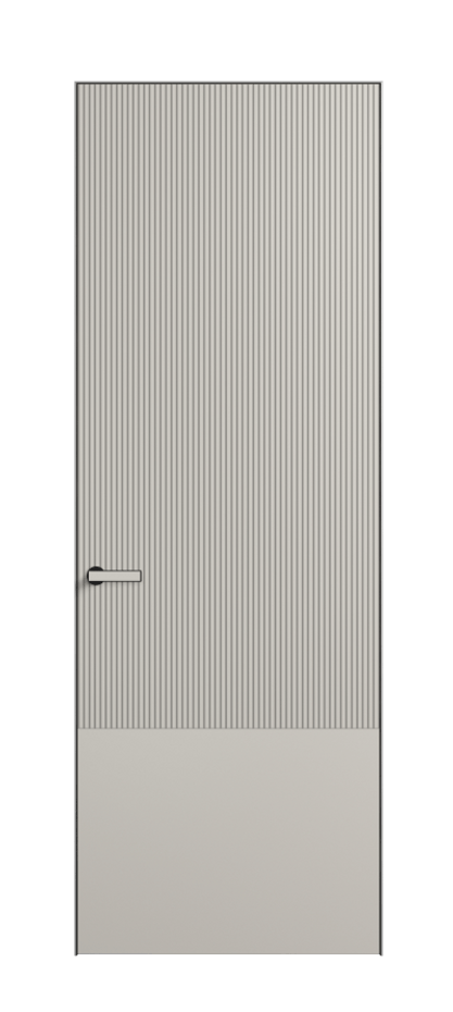 Дверь межкомнатная Velvet 8203 Матовый облачно-серый. Скрытый короб Черный Цена 61189 . Фабрика дверей Волховец 8 (800) 551 43 19 Межкомнатная дверь Velvet 8203 Матовый облачно-серый. Цена 61189 | Volhovec