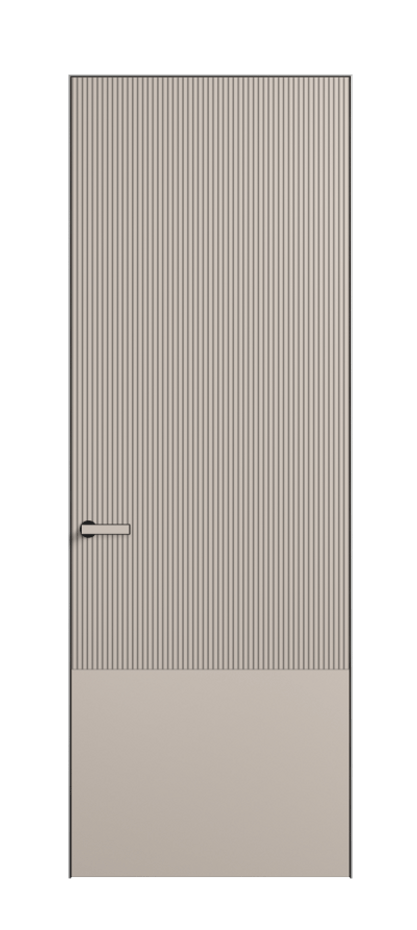 Дверь межкомнатная Velvet 8203 Матовый светло-бежевый. Скрытый короб Черный Цена 61189 . Фабрика дверей Волховец 8 (800) 551 43 19 Межкомнатная дверь Velvet 8203 Матовый светло-бежевый. Цена 61189 | Volhovec