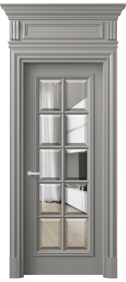 Дверь межкомнатная Antique 7310 Бук нейтральный серый Прозрачное стекло с фацетом КЭП + Объёмный фриз + Карниз БНСР Цена 173729 ₽ Наличники уже входят в базовый комплект. Фабрика дверей Волховец 8 (800) 551 43 19 Межкомнатная дверь Antique 7310 Бук нейтральный серый Прозрачное стекло с фацетом Цена 173729 ₽ | Volhovec