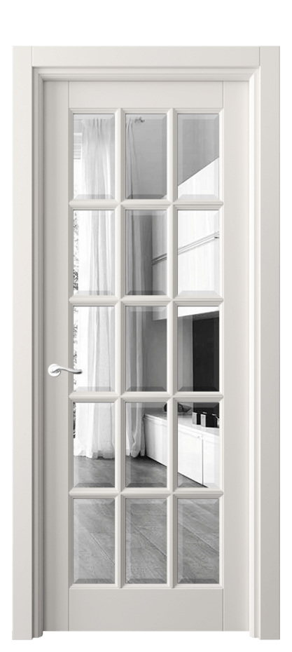 Дверь межкомнатная Лигнум 0708 Матовый пудровый белый Двустороннее зеркало с фацетом, триплекс Гладкий наличник МПБЛ Цена 124599 ₽ Наличники уже входят в базовый комплект. Фабрика дверей Волховец 8 (800) 551 43 19 Межкомнатная дверь Лигнум 0708 Матовый пудровый белый Двустороннее зеркало с фацетом, триплекс Цена 124599 ₽ | Volhovec