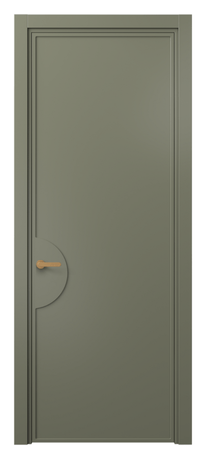 Межкомнатная дверь Frame 8604 Матовый оливковый тёмный  Цена 41199 ₽ | Volhovec