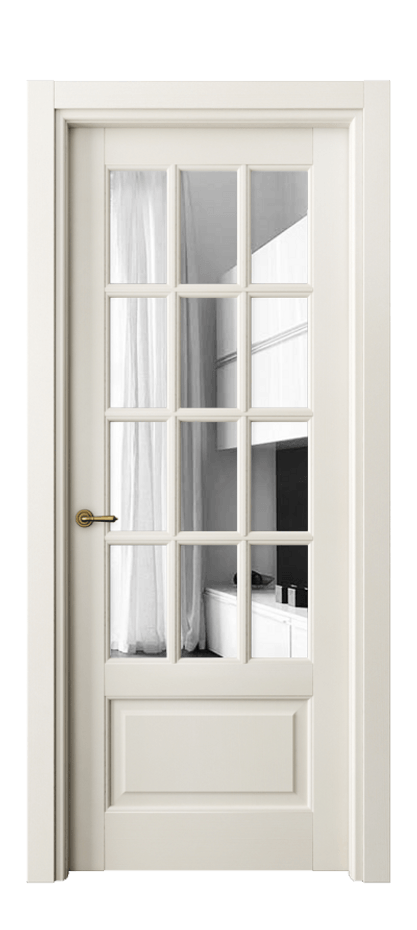 Межкомнатная дверь Toscana Grigliato 6313 Бук венециана Двустороннее зеркало, триплекс, 6 мм Цена 102559 ₽ | Volhovec