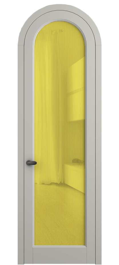 Дверь межкомнатная Palazzo 6814 Матовый тёплый серый Рифлёное желтое стекло "Дюна", триплекс 0536R МТСР Цена 131159 ₽ Наличники уже входят в базовый комплект. Фабрика дверей Волховец 8 (800) 551 43 19 Межкомнатная дверь Palazzo 6814 Матовый тёплый серый Рифлёное желтое стекло "Дюна", триплекс Цена 131159 ₽ | Volhovec