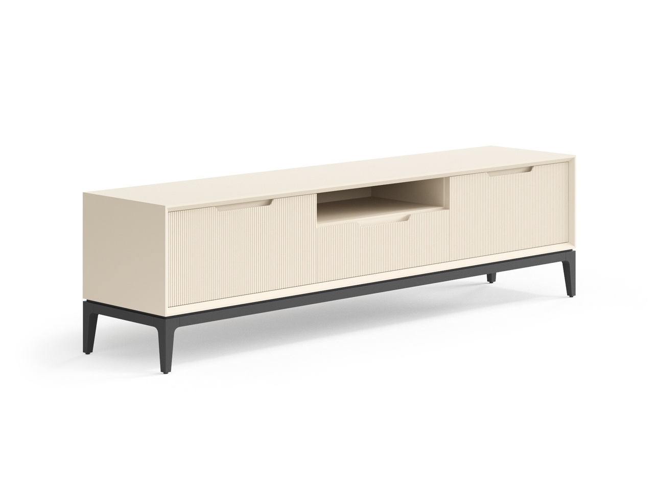 ТВ тумба Velvet дуб Матовый светло-бежевый