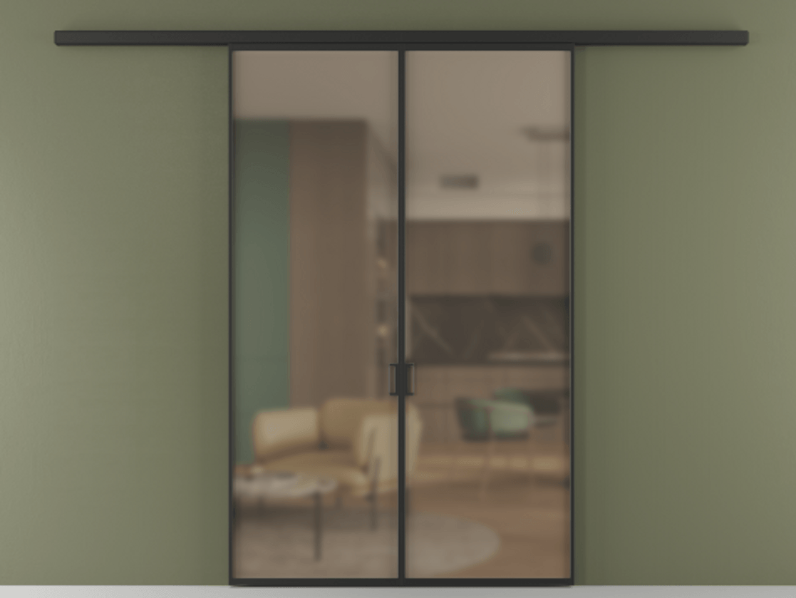 Перегородка Formato вдоль стены 2 створки АЛПР 040.01 Алюминий Черный Сатинированное бронзовое стекло, триплекс. Скрытый короб ЧЕР Цена 180150 ₽ 1. Полотно 2 шт. (800/2100 мм)
2. Комплект установки раздвижной системы
3. Базовый комплект фурнитуры
4.Ручка RONDO
. Фабрика дверей Волховец 8 (800) 551 43 19 Перегородка Formato вдоль стены 2 створки АЛПР 040.01 Алюминий Черный Сатинированное бронзовое стекло, триплекс Цена 180150 ₽ | Volhovec