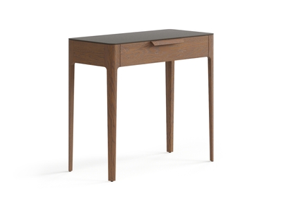 Мебель Консоль Piega 1 ящик. Цвет Дуб каштановый матовый. Материал Массив дуба матовый. Коллекция Консоль Piega 1 ящик. Фото. Мебель Консоль Piega 1 ящик. Цвет Дуб каштановый матовый. Материал Массив дуба матовый. Коллекция Консоль Piega 1 ящик. Картинка.