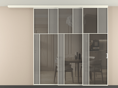 Алюминевая перегородка vdt3_4_АЖМ_Серый сатин триплекс+Серый триплекс_new. Цвет Алюминий жемчужный. Материал Алюминий в эмали. Коллекция Перегородка Mosaic вдоль стены телескопик синхро 3. Фото. Алюминевая перегородка vdt3_4_АЖМ_Серый сатин триплекс+Серый триплекс_new. Цвет Алюминий жемчужный. Материал Алюминий в эмали. Коллекция Перегородка Mosaic вдоль стены телескопик синхро 3. Картинка.