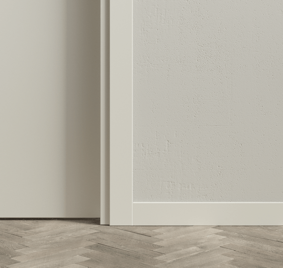 Плинтус Плинтус Плоский 100 мм. Цвет Бук серый. Коллекция Плинтус Плоский 100 мм. Картинка.