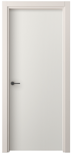 Дверь межкомнатная 0010 ПЭБЛ. Цвет ПЭТ белоснежный. Материал ПЭТ. Коллекция Freedom. Картинка.