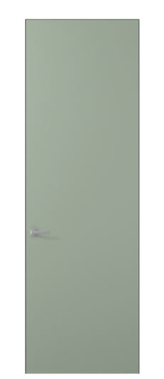 Дверь межкомнатная ПУ 0010 ПЭСО. Цвет ПЭТ светло-оливковый. Материал ПЭТ. Коллекция Planum. Картинка.