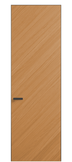 Дверь межкомнатная 0200 ДМНМР Дуб миндальный матовый. Цвет Дуб миндальный матовый. Материал Радиальный шпон Naturwood. Коллекция Rift. Картинка.