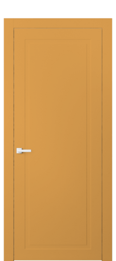 Дверь межкомнатная 8001 Пастельно-жёлтый RAL 1034. Цвет RAL Пастельно-жёлтый RAL 1034. Материал Гладкая эмаль. Коллекция Neo Classic. Картинка.