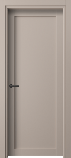 Дверь межкомнатная 2101 ПЭСК. Цвет ПЭТ серо-коричневый . Материал ПЭТ. Коллекция Neo. Картинка.