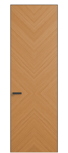Дверь межкомнатная 0205 ДМНМР Дуб миндальный матовый. Цвет Дуб миндальный матовый. Материал Радиальный шпон Naturwood. Коллекция Rift. Картинка.