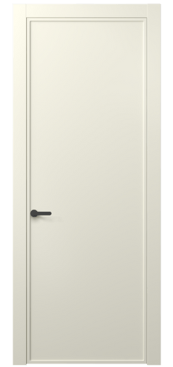 Дверь межкомнатная АКП 8601 ММБ. Цвет Матовый молочно-белый. Материал Гладкая эмаль. Коллекция Frame. Картинка.