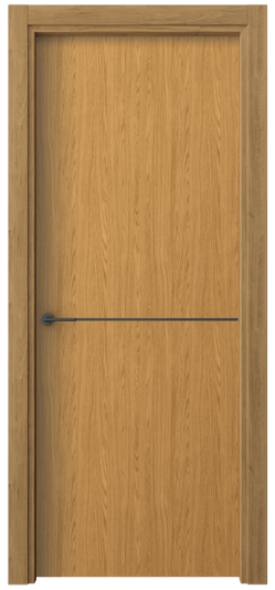 Дверь межкомнатная 4207 ВНД. Цвет Ванильный дуб. Материал Ламинатин. Коллекция Freedom. Картинка.