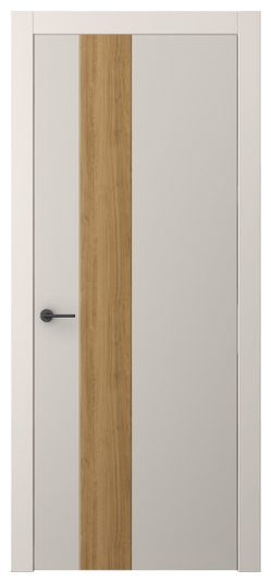 Дверь межкомнатная АКП 4223 ПЭСС. Цвет ПЭТ светло-серый. Материал ПЭТ. Коллекция Фридом. Картинка.