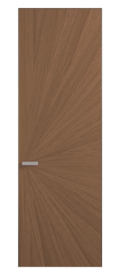 Дверь межкомнатная 0206 ДСРМР. Цвет Дуб серый матовый. Материал Радиальный шпон Naturwood. Коллекция Rift. Картинка.