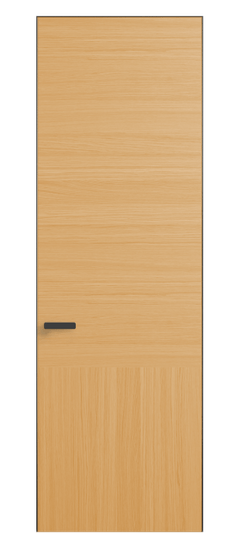 Дверь межкомнатная 0204 ДЗМЛР Дуб золотой матовый. Цвет Дуб золотой матовый. Материал Радиальный шпон Naturwood. Коллекция Rift. Картинка.