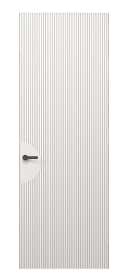 Дверь межкомнатная АКП 8624 МПБЛ. Цвет Матовый пудровый белый. Материал Гладкая эмаль. Коллекция Dune. Картинка.