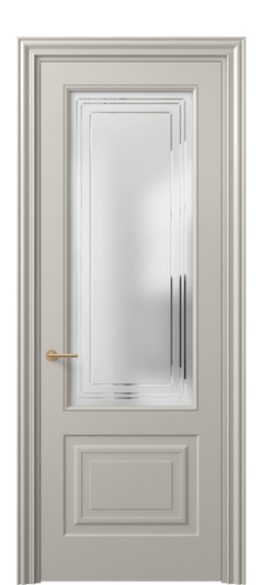 Межкомнатная дверь 8452 МСБЖ Сатин с гравировкой Mascot. Цвет Матовый светло-бежевый. Материал Гладкая эмаль. Коллекция Mascot. Фото. Дверь межкомнатная 8452 МСБЖ Сатин с гравировкой Mascot. Цвет Матовый светло-бежевый. Материал Гладкая эмаль. Коллекция Mascot. Картинка.