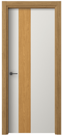 Дверь межкомнатная 4223 ПЭБЛ. Цвет ПЭТ белоснежный. Материал ПЭТ. Коллекция Freedom. Картинка.