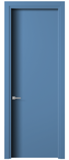 Дверь межкомнатная 0010 - planum NCS S 2040-R80B. Цвет NCS NCS S 2040-R80B. Материал Гладкая эмаль. Коллекция Планум. Картинка.