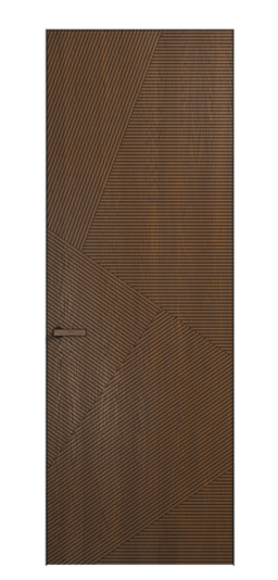 Дверь межкомнатная 8213 ДКШ.М. Цвет Дуб каштановый матовый. Материал Массив дуба матовый. Коллекция Velvet. Картинка.