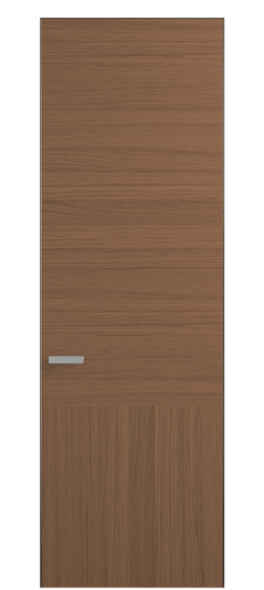 Дверь межкомнатная 0204 ДСРМР. Цвет Дуб серый матовый. Материал Радиальный шпон Naturwood. Коллекция Rift. Картинка.