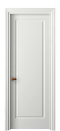 Дверь межкомнатная 8501 МССР. Цвет Матовый светло-серый. Материал Гладкая эмаль. Коллекция Esse. Картинка.