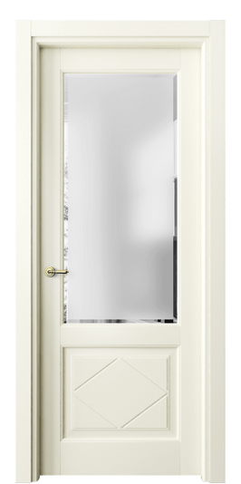 Межкомнатная дверь 6342 ММБ САТ-Ф. Цвет Матовый молочно-белый. Материал Гладкая эмаль. Коллекция Тоскана Ромбо. Фото. Дверь межкомнатная 6342 ММБ САТ-Ф. Цвет Матовый молочно-белый. Материал Гладкая эмаль. Коллекция Тоскана Ромбо. Картинка.
