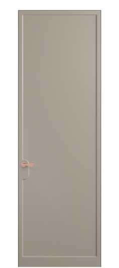 Дверь межкомнатная 7501 МБСК. Цвет Матовый бисквитный. Материал Гладкая эмаль. Коллекция Softform. Картинка.