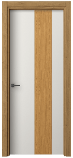 Дверь межкомнатная 4225 ПЭБЛ. Цвет ПЭТ белоснежный. Материал ПЭТ. Коллекция Freedom. Картинка.