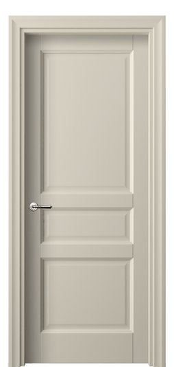 Дверь межкомнатная 1431 ПЭСБ. Цвет ПЭТ светло-бежевый. Материал ПЭТ. Коллекция Галант. Картинка.