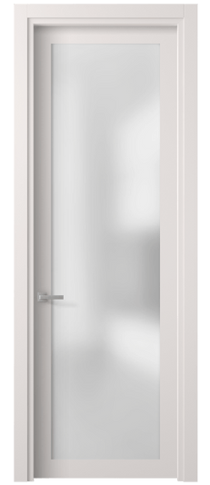 Дверь межкомнатная 2102 ПЭКС САТ. Цвет ПЭТ кремово-серый. Материал ПЭТ. Коллекция Planum. Картинка.