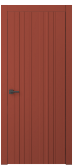 Дверь межкомнатная 8051 NCS S 3040-Y80R. Цвет NCS NCS S 3040-Y80R. Материал Гладкая эмаль. Коллекция Linea. Картинка.