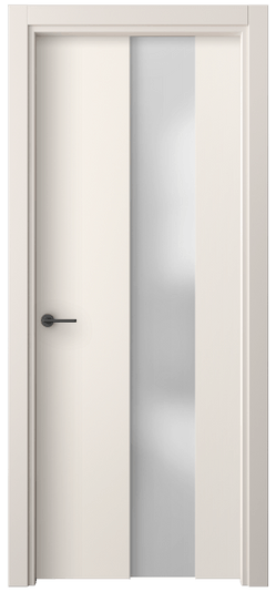 Дверь межкомнатная 4226 ПЭКБ САТ. Цвет ПЭТ кремово-белый. Материал ПЭТ. Коллекция Freedom. Картинка.