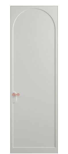 Дверь межкомнатная 7503 МСР. Цвет Матовый серый. Материал Гладкая эмаль. Коллекция Softform. Картинка.
