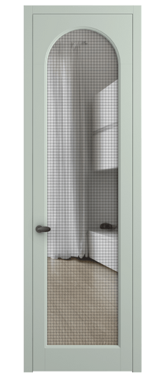 Дверь межкомнатная 6804 NCS S 1005-B80G MS. Цвет NCS NCS S 1005-B80G. Материал Гладкая эмаль. Коллекция Palazzo. Картинка.