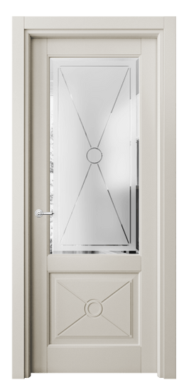 Межкомнатная дверь 6362 МОС Сатинированное стекло с гравировкой и фацетом. Цвет Матовый облачно-серый. Материал Гладкая эмаль. Коллекция Тоскана Литера. Фото. Дверь межкомнатная 6362 МОС Сатинированное стекло с гравировкой и фацетом. Цвет Матовый облачно-серый. Материал Гладкая эмаль. Коллекция Тоскана Литера. Картинка.