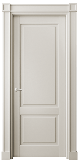 Дверь межкомнатная 6303 БОС. Цвет Бук облачный серый. Материал Массив бука эмаль. Коллекция Toscana Plano. Картинка.