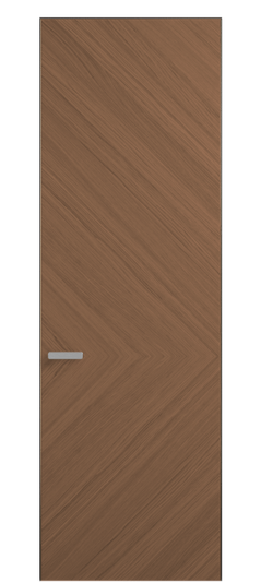 Дверь межкомнатная 0202 ДСРМР. Цвет Дуб серый матовый. Материал Радиальный шпон Naturwood. Коллекция Rift. Картинка.