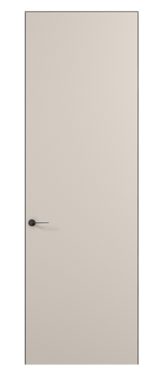 Дверь межкомнатная АКУ 0010 ПЭПБ . Цвет ПЭТ пудровый бежевый. Материал ПЭТ. Коллекция Planum Pro. Картинка.